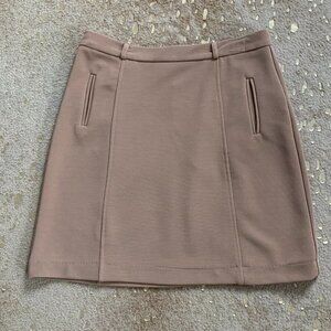 Forever 21 Nude Mini Skirt